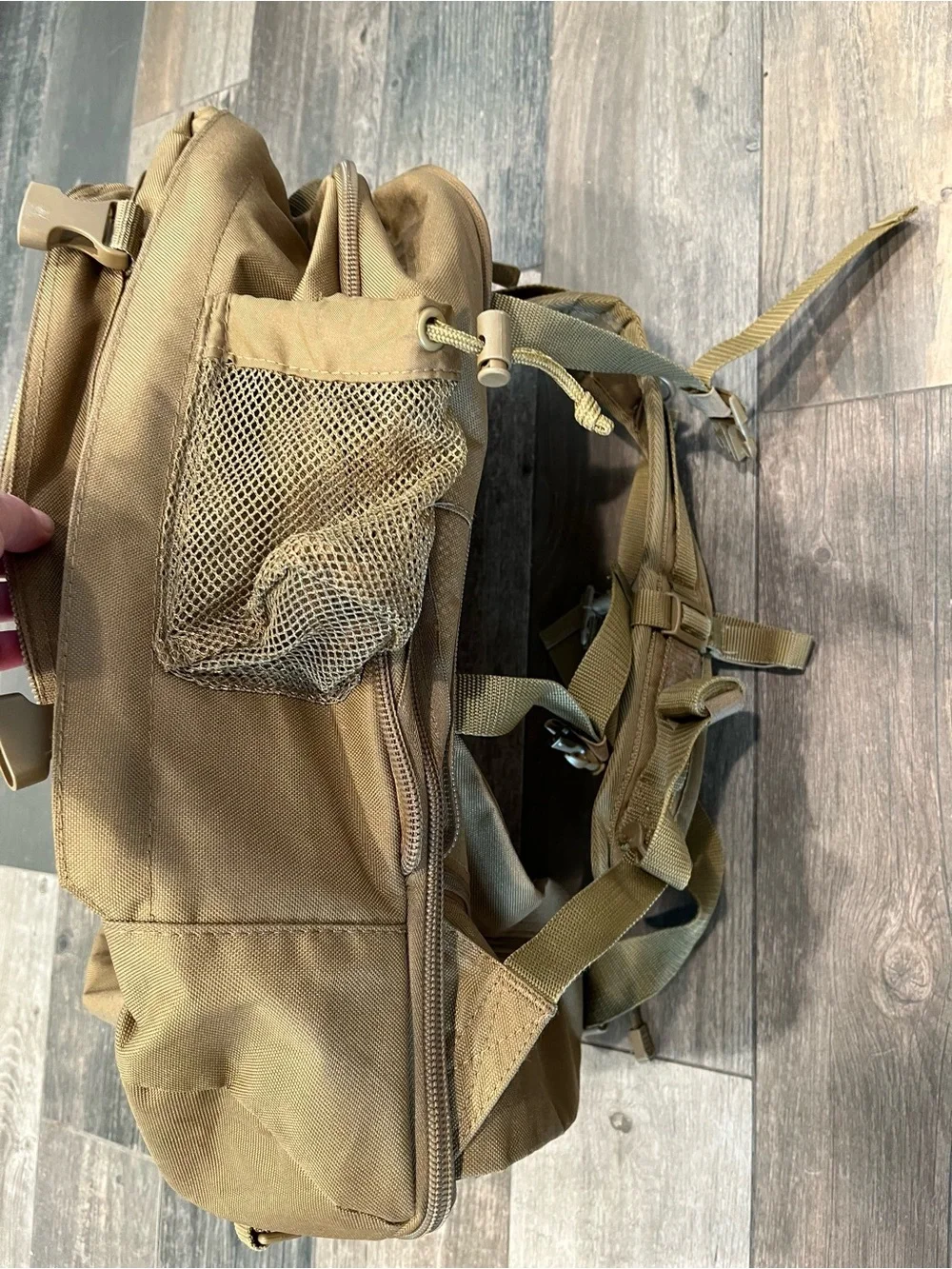 Code Alpha 3 day large tactical backpack desert tan